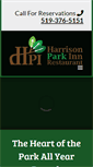 Mobile Screenshot of harrisonparkinn.com